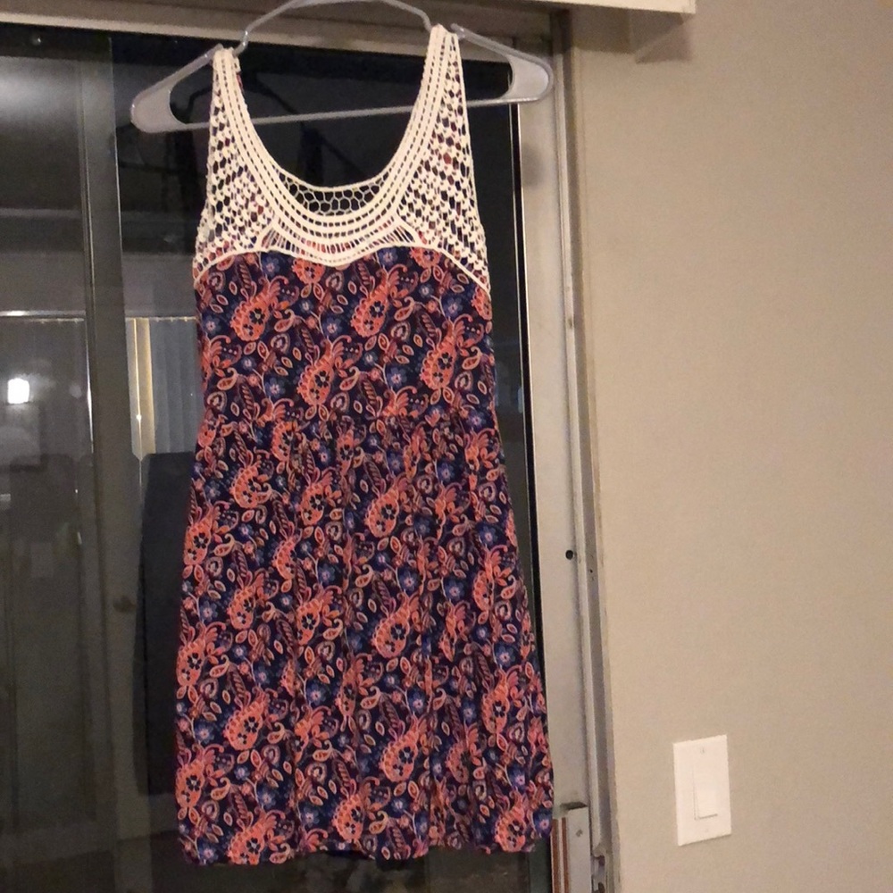 Patterned casual dress